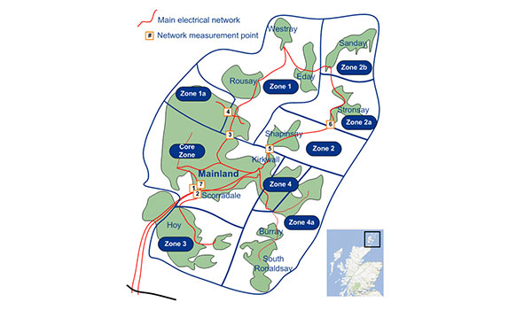 Orkney ANM map